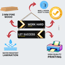 Work Hard Wall Hanging - ICraft asia