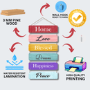 Home,Love,Blessed,Dream,Happiness,Peace - ICraft asia