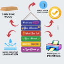 What you think wall hanging - ICraft asia