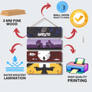 Naruto Wooden Wall Hanging - ICraft asia