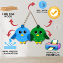 Birds wooden wall Hanging - ICraft asia