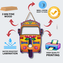 Riksha Ka Meter Wall Hanging - ICraft asia