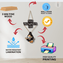 Sab Moh Maya Baba Wooden Wall Hanging - ICraft asia