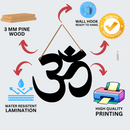 Black Om Wall Hanging - ICraft asia