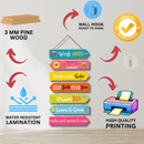 Work Hard Wooden Wall Hanging - ICraft asia