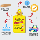 The Secret Ingredient Is Always Love Wall Hanging - ICraft asia