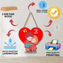 My Love Wooden Wall Hanging - ICraft asia