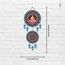 Buddha Dharm Chakraa Wooden Wall Hanging - ICraft asia