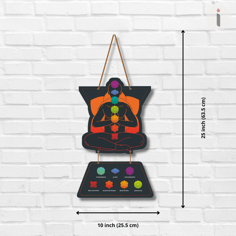 Seven Chakras Wall Hanging