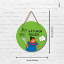 Mera kichen Mere rules Wall Hanging - ICraft asia