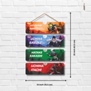 Naruto Hidden Leaf Village Heroes Wooden wall hanging - ICraft asia