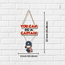 You Can Be The Captain Decorative Wooden Wall Hanging - ICraft asia