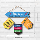 This is us Wooden Wall hanging - ICraft asia