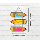 Stay Positive Wooden Wall Hanging - ICraft asia
