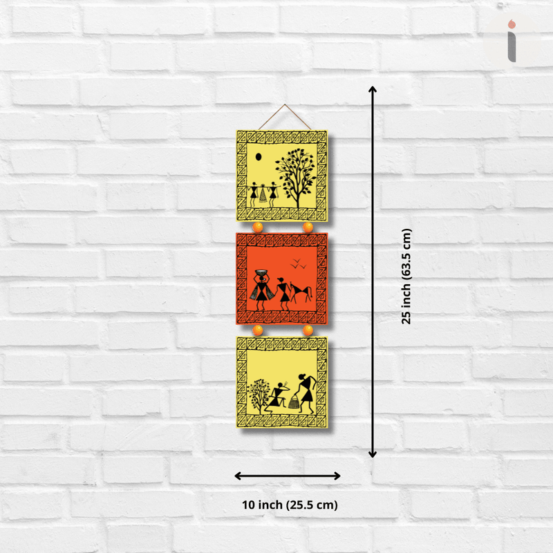 Warli art wall hanging