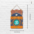 Om Mantra Wooden Wall Hanging - ICraft asia