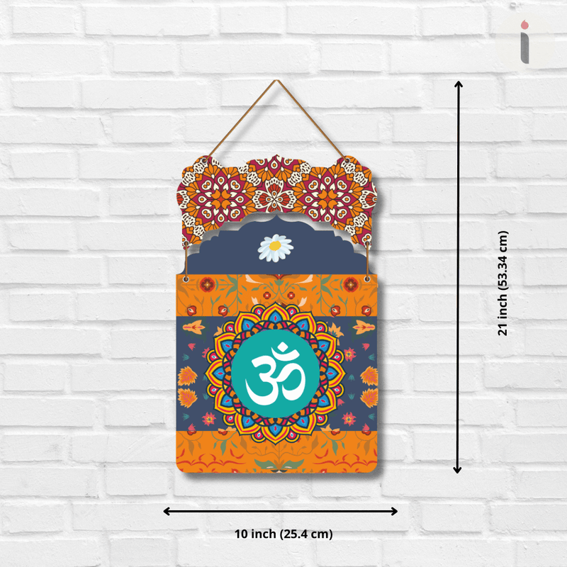 Om Mantra Wooden Wall Hanging