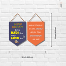 Baabu Moshaay Zindagi Badi Honi Chahyie Lambi Nahheee" Wall Hangings - ICraft asia