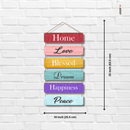 Home,Love,Blessed,Dream,Happiness,Peace - ICraft asia