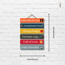 Welcome home wall hanging - ICraft asia