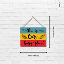 This is our happy place wall hanging - ICraft asia