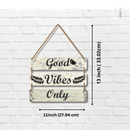 Good Vibes Only Home Decor Wall Hanging - ICraft asia