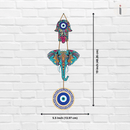 Elephant Evil Eye Wall Hanging - ICraft asia