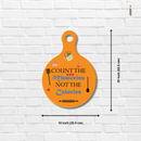 Count The Memories Not The Calories Wall Hanging - ICraft asia