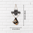 Sab Moh Maya Baba Wooden Wall Hanging - ICraft asia