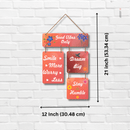 Good Vibes Only Decorative Wooden Wall Hanging - ICraft asia