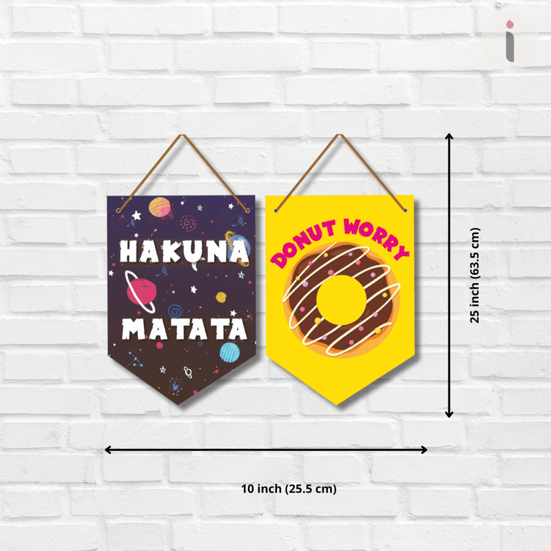 Hakuna Matata Wooden Wall Hanging