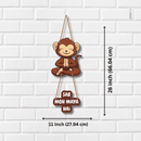 Sab Moh Maya Monkey Wooden Wall Hanging - ICraft asia