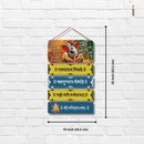 Shree Ganesh Mantra With Photo Wall Hanging - ICraft asia