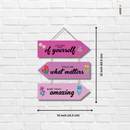 Love Every Inch Of Yourself Wall Hanging - ICraft asia