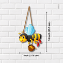Honey Bee Decorative Wall Hanging Wooden Art - ICraft asia