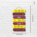 You r now entering a stress free zone wall hanging - ICraft asia