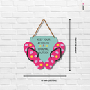 Keep your attitude & chappal outside - ICraft asia