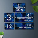 Futura (Abstract) - Contemporary House Number/Name Sign - ICraft asia