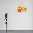 Tea Break Decorative Wall Hanging Wooden Art - ICraft asia