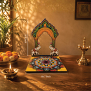 Mata Rani – Handcrafted Mata Rani Mandir Arch. Create a beautiful sacred space for Mata Rani this Navratri.