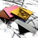 Laser Cut Matt Black & White Marble Door Number Address Plaques Wall Signs - ICraft asia