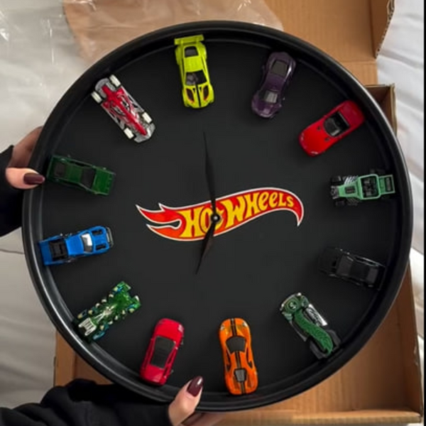 Die Cast Car Clock