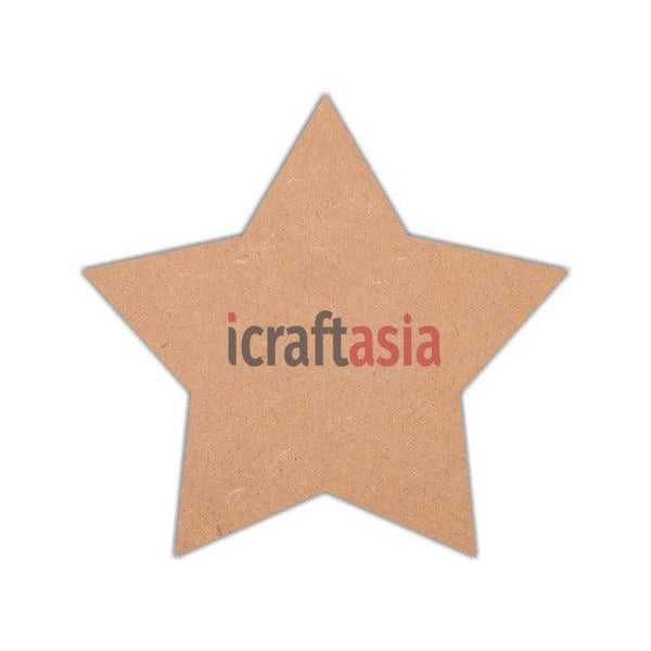 MDF Star Fridge Magnet